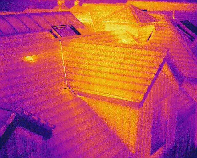 Thermal Imaging Roof Survey Image Christchurch